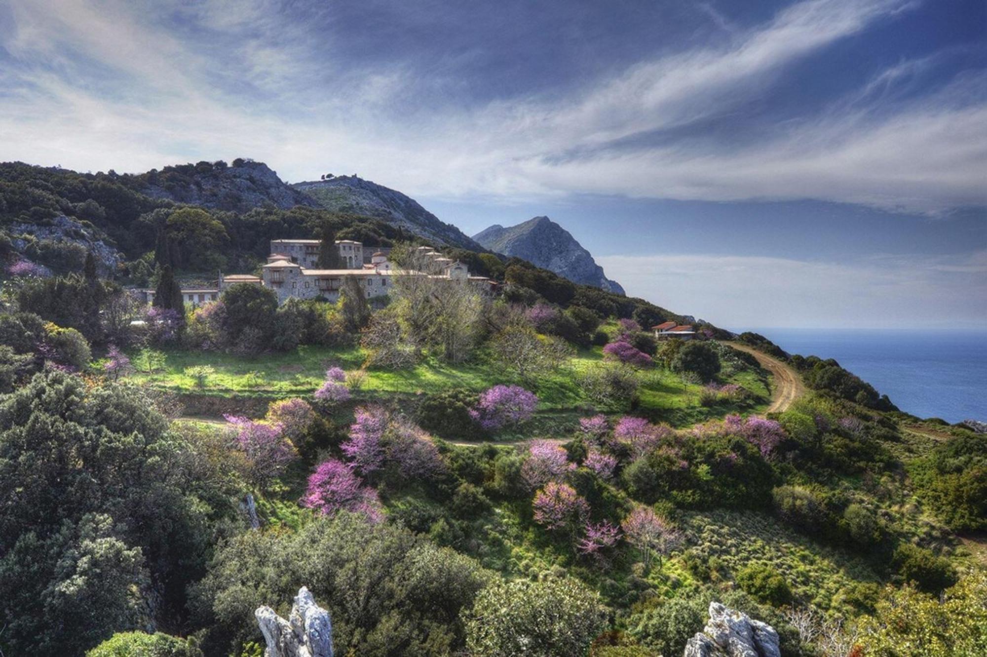 Blue Dream Seaside Villa With Superb Sea Views Kymi Bagian luar foto