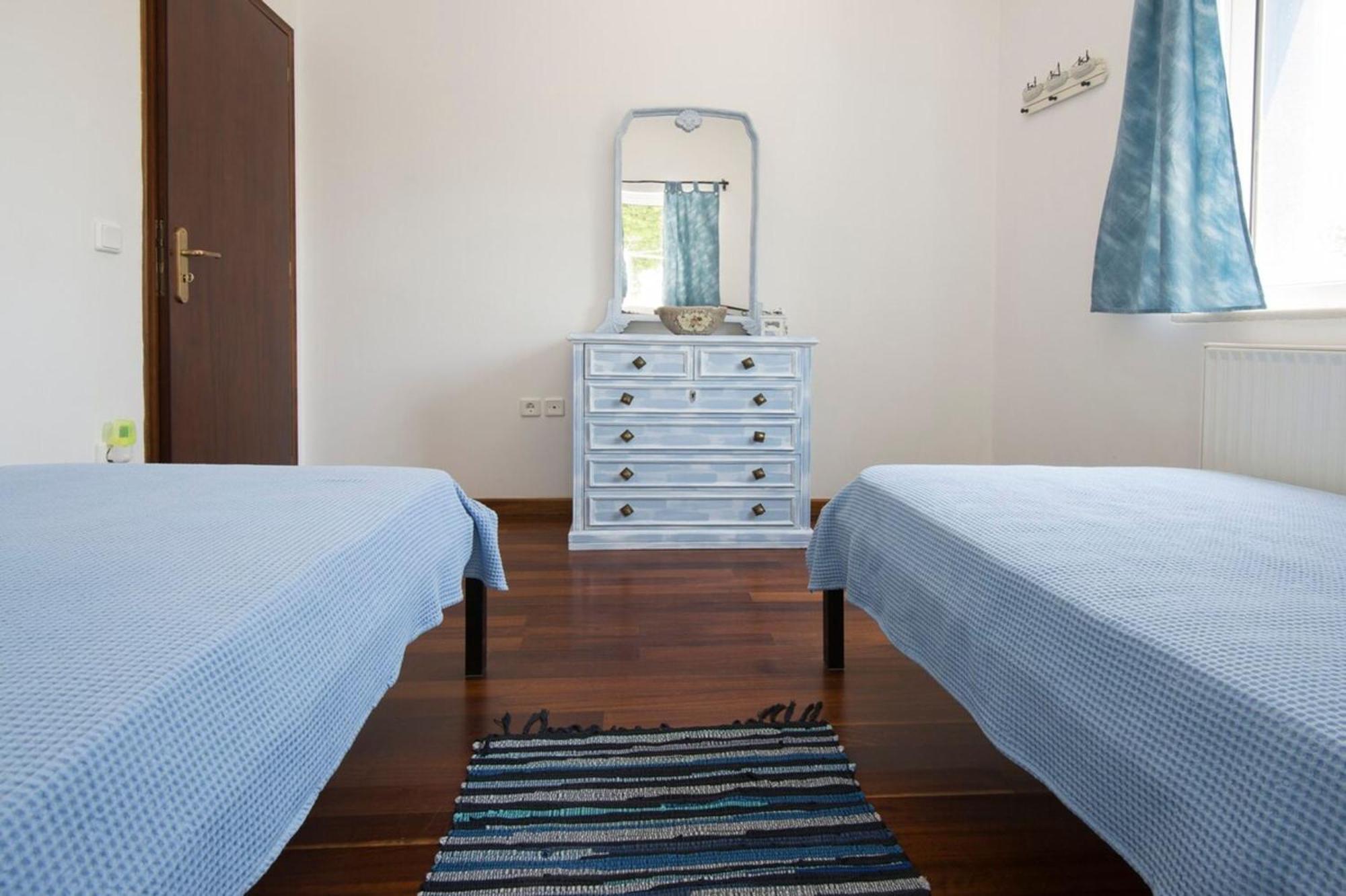 Blue Dream Seaside Villa With Superb Sea Views Kymi Bagian luar foto