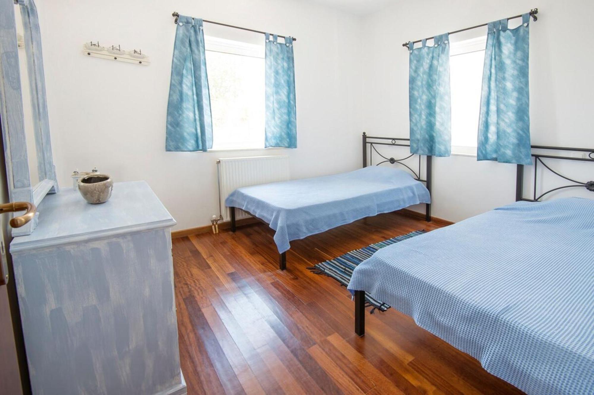 Blue Dream Seaside Villa With Superb Sea Views Kymi Bagian luar foto