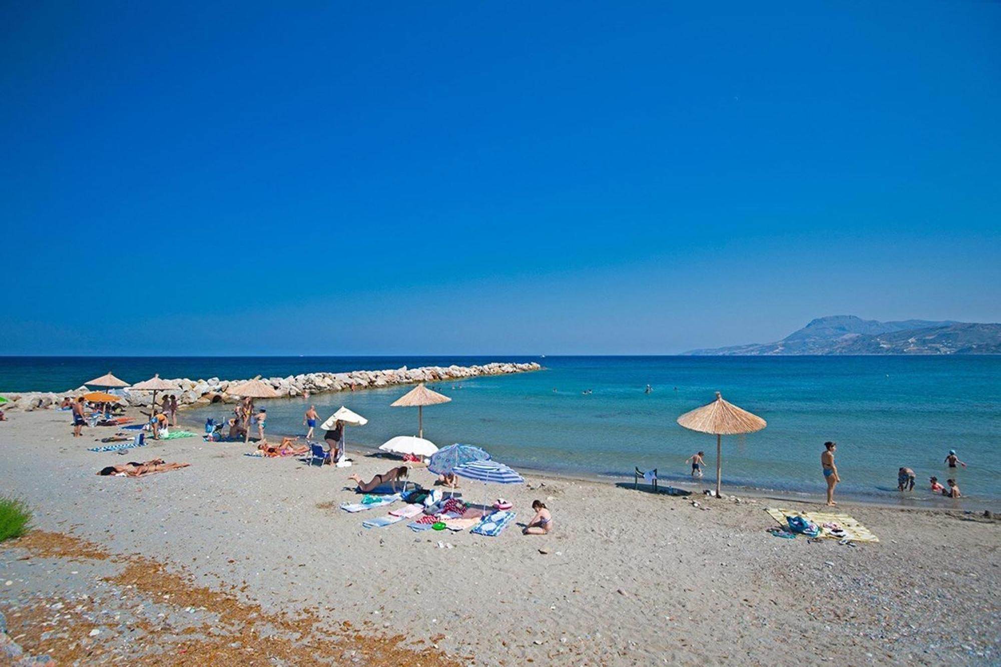 Blue Dream Seaside Villa With Superb Sea Views Kymi Bagian luar foto